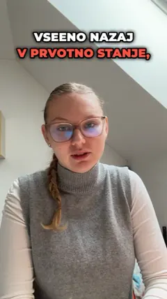 Video mnenje: Živa Vehovar